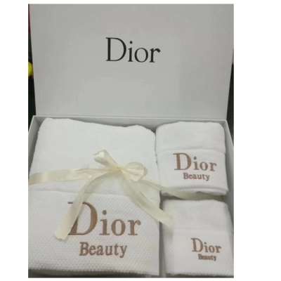 Quick-Dry Feature High quality custom logo budget hotel towel cotton towel with gift box