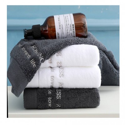 2021 Pakistan 32s/2 21s/2 16s/1 Serviette De Bain En Coton Bio Hotel Face Hand Bath Beach Terry Towel Hotel 100% Cotton Towel